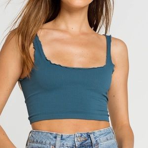 Blue Cute Tank Top
